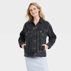 Women's 90's Baggy Trucker Jacket - Universal Thread - SMALL - NEW WITH TAGS